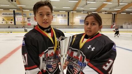 Darrius and Julius Sinopole are Anishinaabe brothers from Aamjiwnaang First Nation in Sarnia, Ont.
sinopoles