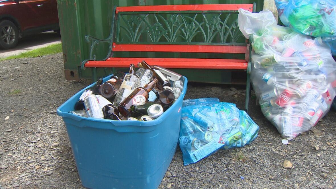 Concerned residents highlighting Conception Bay North trash problem