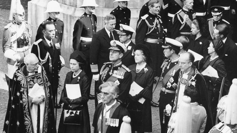 The Royal Family At The Funeral Of Lord Mountbatten Cbc