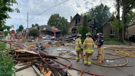 Home destroyed, at least 7 damaged in explosion that shakes London, Ont., neighbourhood