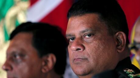Chief of staff of Sri Lankan army Shavendra Silva attends a news conference in Colombo, Sri Lanka May 16, 2019. Picture taken May 16, 2019. On August 19, 2019 Shavendra Silva was named as army chief. SRI LANKA-ARMY/