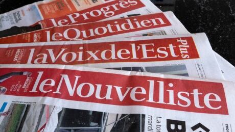 Quebec forks out $5M in aid as major newspaper chain seeks bankruptcy protection