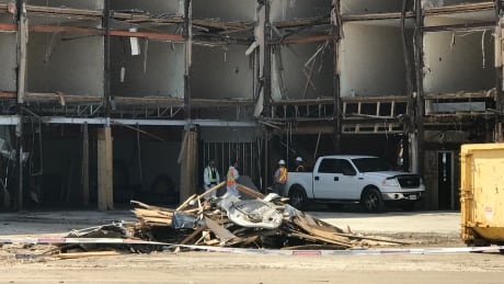 Crews in Prince George are demolishing a 3 story hotel to make way for a new, 35 million dollar downtown pool. Demolition in PG