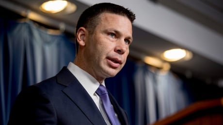 Acting Homeland Security Secretary Kevin McAleenan speaks about upcoming changes to the Flores ruling the administration hopes to implement, at a news conference at the Reagan Building in Washington on Wednesday.
Homeland Security McAleenan