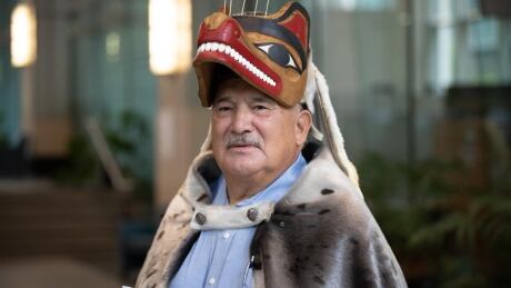 Roy Jones Jr. is president of the group pushing for the cull and a member of the Haida Nation.
First Nations Seal Harvest Press Conference