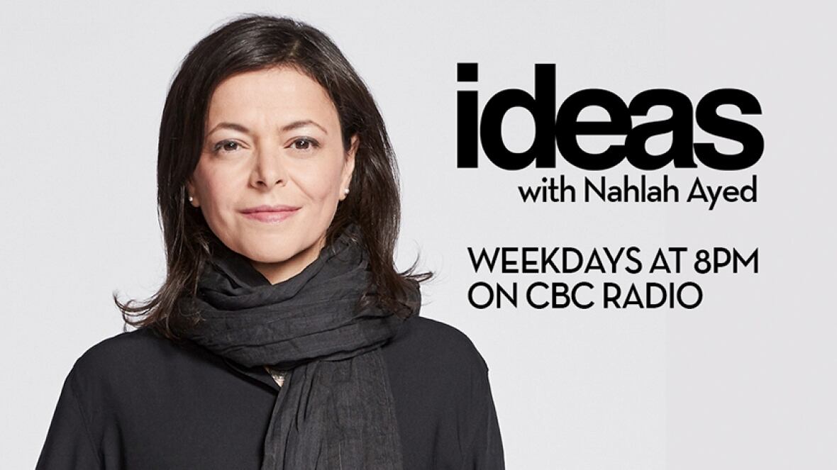 Photo of Nahlah (head shot) with Ideas broadcast time (weekdays at 8pm)
