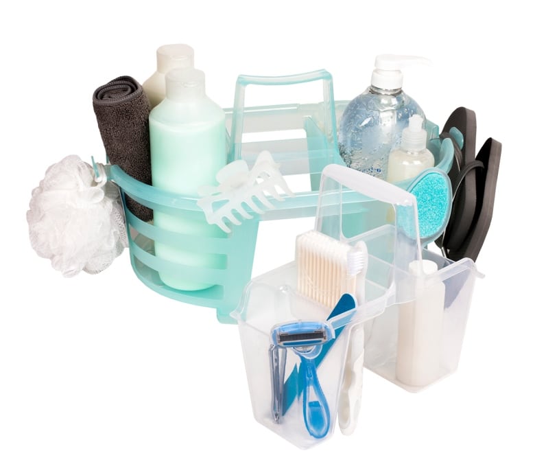 When it comes to dorm room essentials a cleaning caddy is a must have.