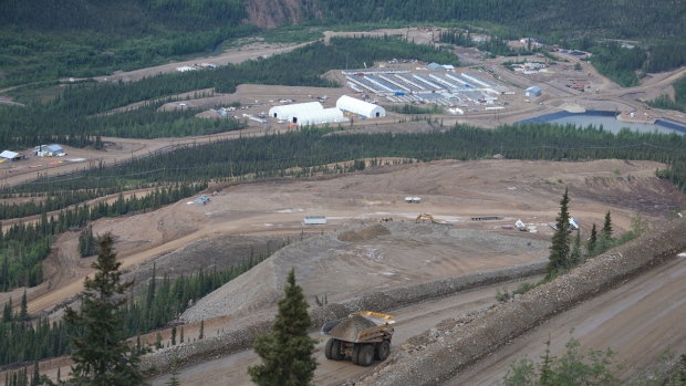 Victoria Gold legal woes continue as creditor list goes public; Victoria Gold's Eagle Gold Mine, near Mayo\. The company recently brought the Yukon Water Board to court over an increased security payment\. 