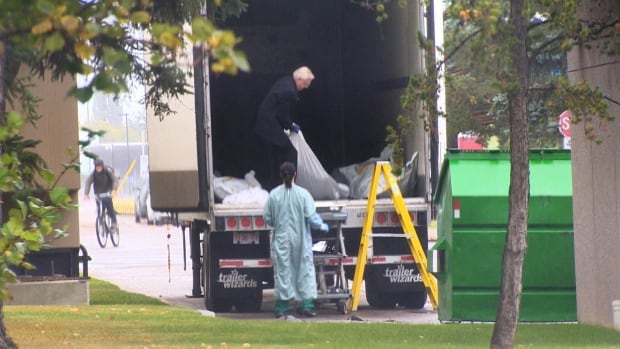Storage of bodies in rented trailer leads to probe of medical examiner's space shortage | CBC News