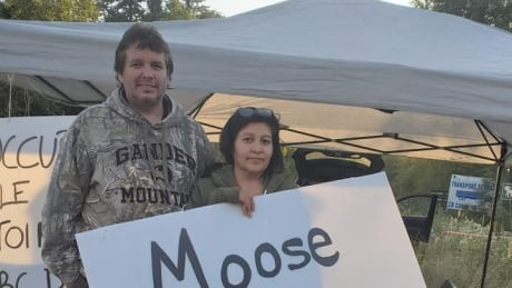Members of the Algonquins of Barrier Lake, including Charles Ratt and Tina Notty, have been making their presence known throughout the La Verendrye Wildlife Reserve. Algonquins of Barriere Lake
