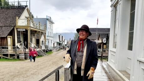 The former chief of the Bonaparte Indian Band is the first Indigenous interpreter in Barkerville's 50 year history. Mike Retasket 2