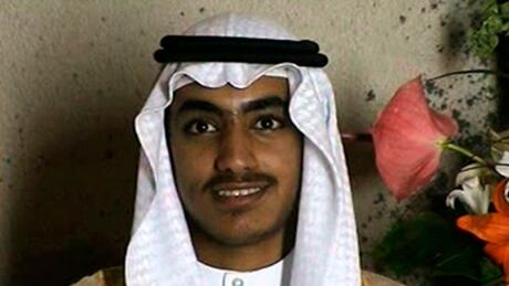FILE - In this image from video released by the CIA, Hamza bin Laden, the son of of the late al-Qaida leader Osama bin Laden is seen as an adult at his wedding. The White House says Hamza bin Laden has been killed in a U.S. counterterrorism operation in the Afghanistan-Pakistan region. A White House statement gives no further details, such as when Hamza bin Laden was killed or how the United States confirmed his death. (CIA via AP) Bin Laden Son