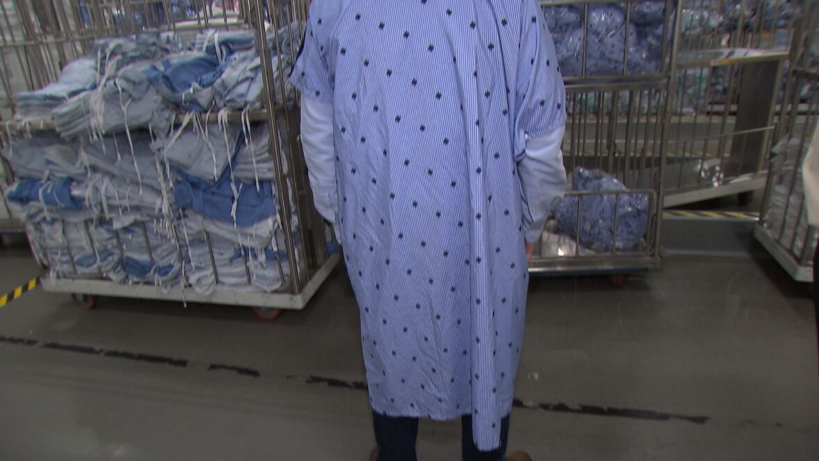 New hospital gowns promise not to reveal too much CBC News