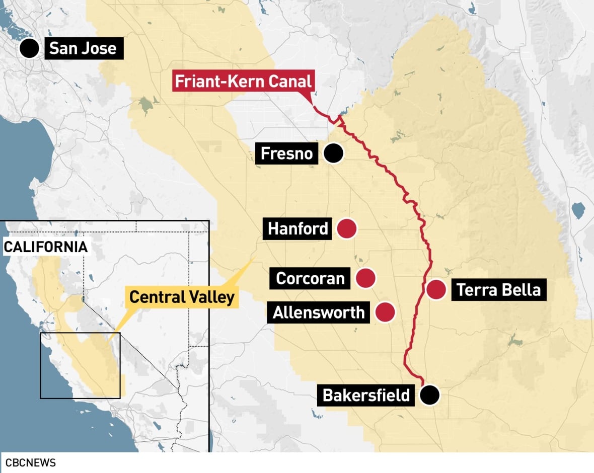 California's chronic water overuse leads to sinking towns, arsenic