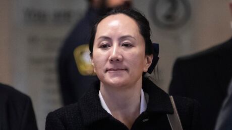 Huawei chief financial officer Meng Wanzhou leaves the BC Supreme Court during a disclosure hearing on Monday. Her lawyers claim her rights were violated at the time of her arrest. MENG WANZHOU