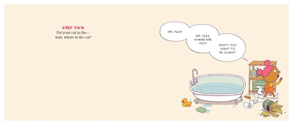 How to Give Your Cat a Bath CBC Books