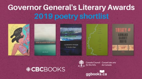 The winners of the 2019 Governor General's Literary Awards will be announced on Oct. 29. Governor General's Literary Award poetry finalists