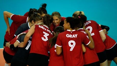 Canada defeated Cuba in the opening match for both teams at the continental championship in San Juan, Puerto Rico, on Tuesday. canada-volleyball-women-canada-cuba-100819-620