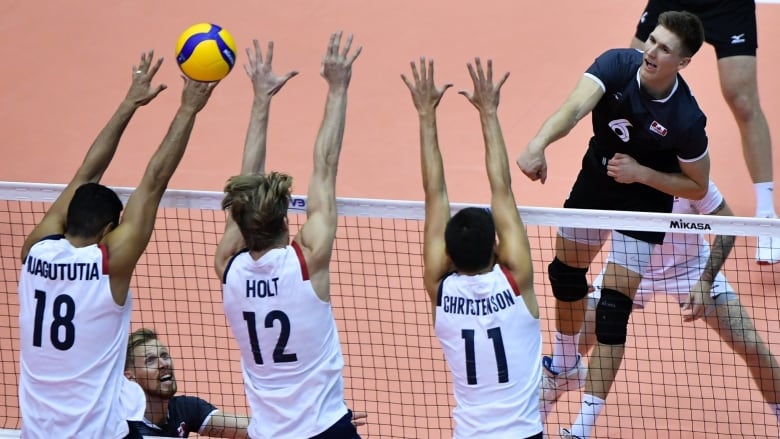 us men's volleyball score