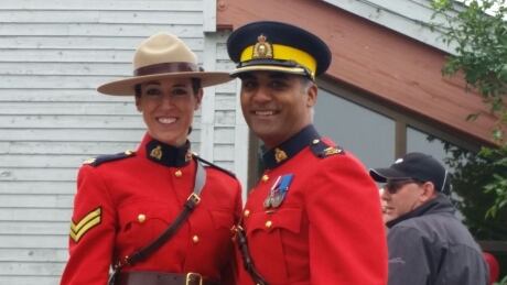 Tammy Hollingsworth and Suki Manj in uniform