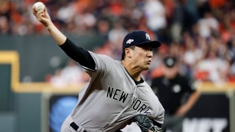 New York starting pitcher Masahiro Tanaka polished his playoff resume allowing one hit through six scoreless innings to help the Yankees defeat the Houston Astros 7-0 in Game 1 of the ALCS on Saturday. Yankees-Astros-101219