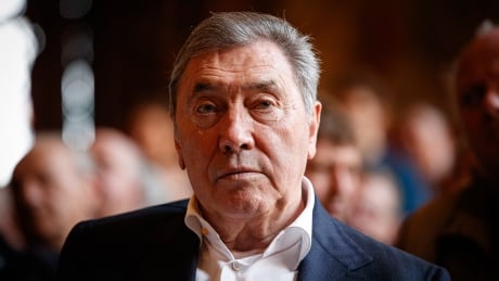 Former Belgian cyclist Eddy Merckx, regarded by many as the greatest cyclist ever, was hospitalized with head injuries sustained while riding with friends on Monday. merckx-eddy-101419