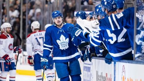 Toronto Maple Leafs centre Auston Matthews recognizes that "It's good for each and every one of us to learn and gain that knowledge and be informed" about collective bargaining.
HKN CANADIENS MAPLE LEAFS 20191005