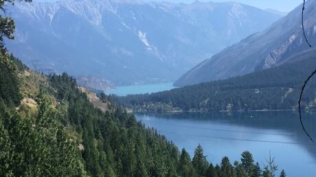 Seton Portage lies on an ancient landslide, between the Anderson Lake (to the west) and Seton Lake (to the east). Seton Portage