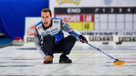 Canadian curler Brendan Bottcher won three Grand Slam of Curling titles last season, including the first of his career. CUR-Canada