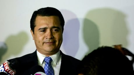 Juan Antonio Hernandez is shown in a 2016 file photo in Tegucigalpa. Hernandez's counsel tried to discredit the testimony of what it called career criminals, but a federal jury in New York City convicted the younger brother of Honduras's president. Juan Antonio Hernandez