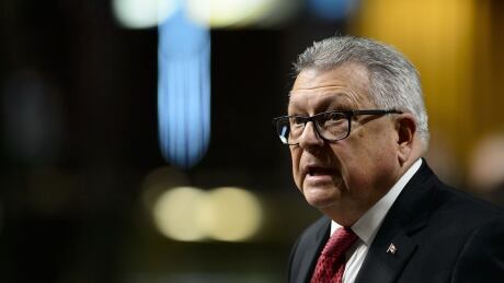 Public Safety and Emergency Preparedness Minister Ralph Goodale stands during question period in the House of Commons in West Block on Parliament Hill in Ottawa on Tuesday, Feb. 5, 2019. Public Safety Minister Ralph Goodale says future reports on terrorist threats to Canada will not refer to Sikh extremism and instead use "extremists who support violent means to establish an independent state within India." Sikh Extremism Report 20190412