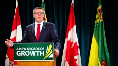 Saskatchewan Premier Scott Moe discusses the details of the government's fall speech from the throne, which includes a plan to increase to population to 1.4 million people by 2030. Premier Scott Moe