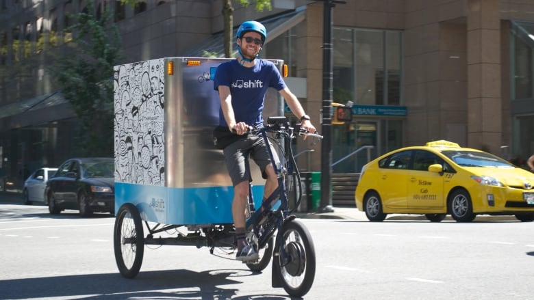 electric courier bike