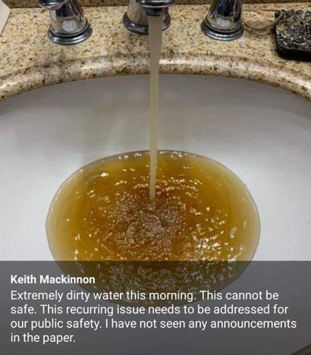 Brown tap water causing concern in Langley Township CBC News