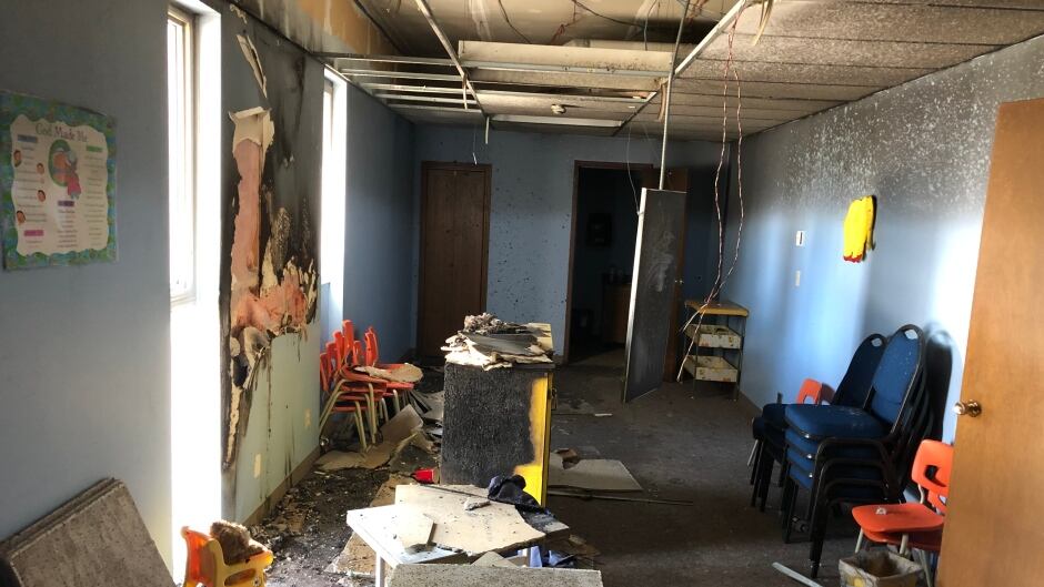 Suspicious Fire Damages Carman Church Nursery Room Cbc News
