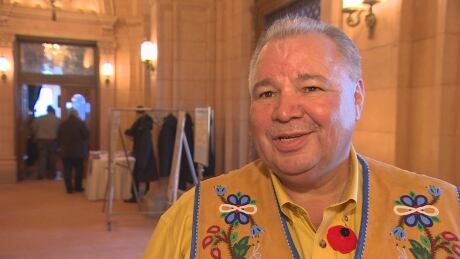 Metis National Council president Clément Chartier announced in Winnipeg on Wednesday that Manitoba Metis Federation president David Chartrand will take the lead role on national affairs and serve as the national spokesperson until the council's next election in April. David Chartrand