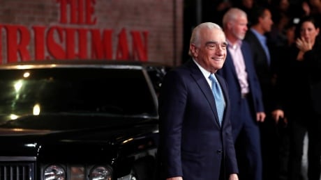 Director Martin Scorsese arrives for the premiere of film The Irishman, in Los Angeles, California, U.S. Oct. 24, 2019. Premiere of film "The Irishman"