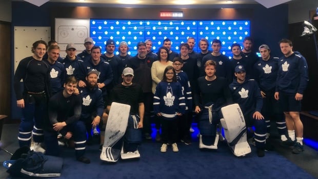Corner Brook boy meets Maple Leafs in Toronto after disappointing birthday party - CBC.ca