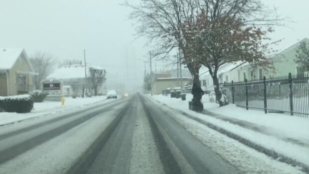 Busy night for Tecumseh Fire during snowy conditions - CBC.ca