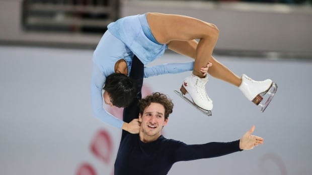 Grand Prix bronze solid start for Canadian pairs team Ilyushechkina, Bilodeau