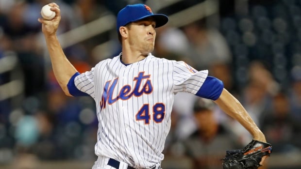 Mets' pitcher Jacob deGrom repeats as NL Cy Young winner