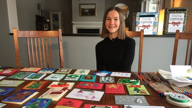 Windsor-Essex teen on a mission to deliver holiday cards to seniors across the region - CBC.ca
