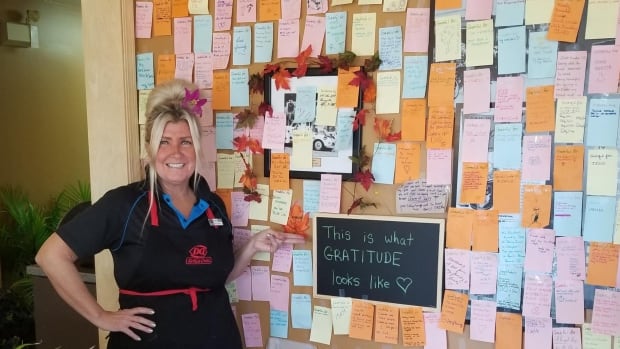 'Notes were spilling over': gratitude wall gets huge response at Osoyoos Dairy Queen