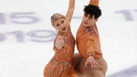 Canada's Piper Gilles and Paul Poirier turned in a silver-medal performance in Saturday's free dance program at the Grand Prix of Russia, finishing second to Victoria Sinitsina and Nikita Katsalapov of Russia. gilles-piper-poirier-191116-1180