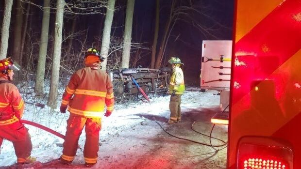 One dead after single-vehicle crash north of St. Marys - CBC.ca