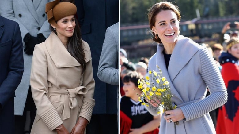 The designer of coats worn by Meghan Markle and Kate Middleton