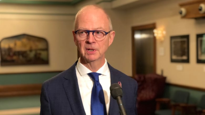 Ches Crosbie calls for review of his own leadership, acknowledges lack