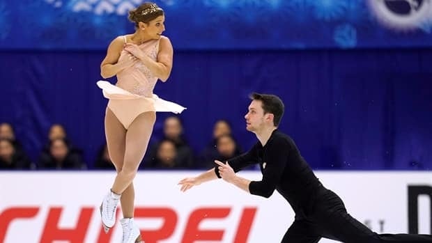 Silver medal skate sends Moore-Towers, Marinaro to Grand Prix Final