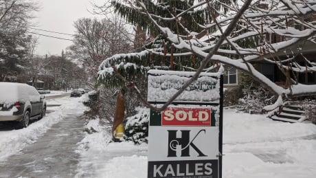 The latest GDP figures show real estate sales picked up and a bout of snowy weather often puts consumers in a holiday shopping mood. winter toronto real estate