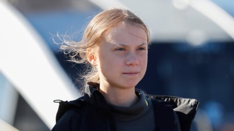 Climate activist Greta Thunberg arrives in Lisbon, Tuesday, Dec 3, 2019. Thunberg has arrived by catamaran in the port of Lisbon after a three-week voyage across the Atlantic Ocean from the United States. The Swedish teen sailed to the Portuguese capital before heading to neighboring Spain to attend the UN Climate Change Conference taking place in Madrid Portugal Thunberg Climate Talks